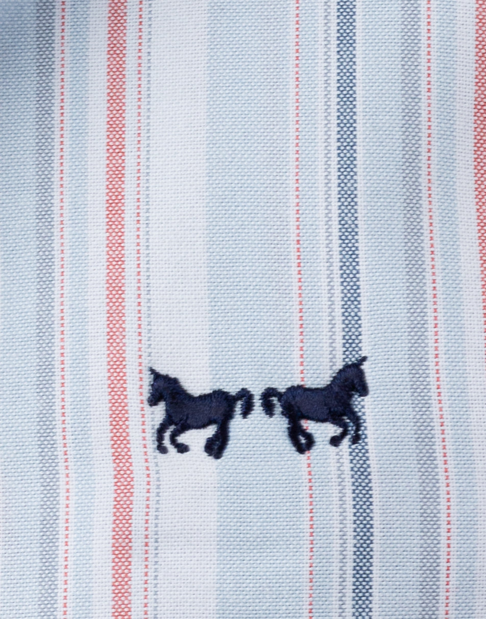 Camisa de Mujer Blue & Red