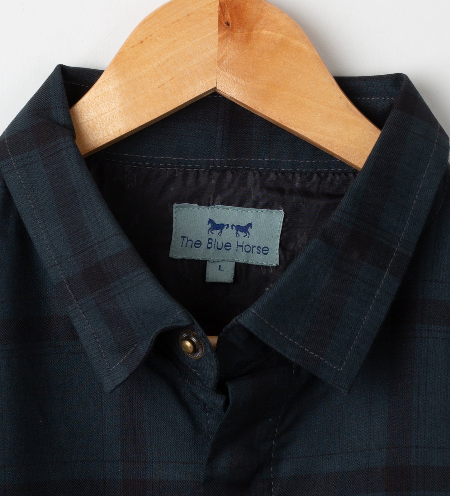 Chaqueta Plaid Verde