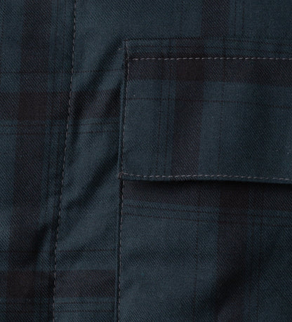 Chaqueta Plaid Verde