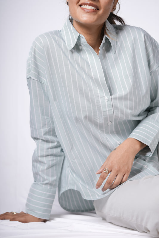 Camisa de Mujer Verde Claro